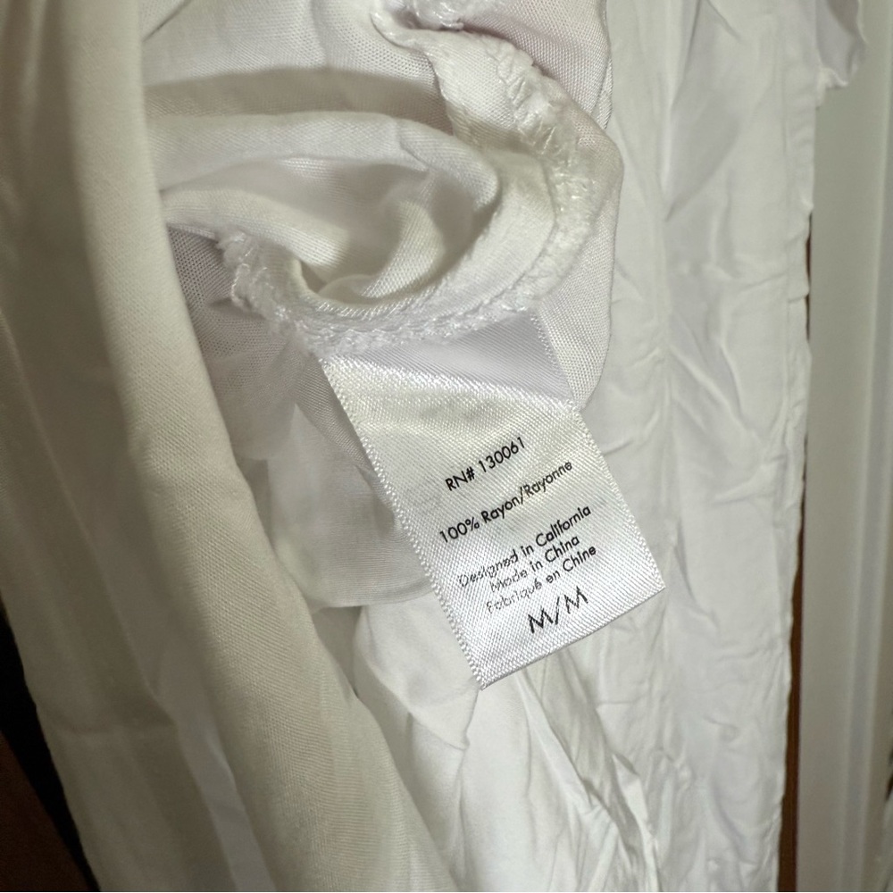 White Button-Down Midi Dress - Picture 9 of 9